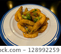 Sambal Udang - Spicy Malaysian dish with chilli and shrimp 128992259