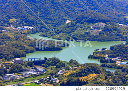[Kagawa Prefecture] Fuchu Lake (Fuchu Dam) Canoe Stadium 128994929