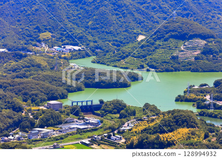 [Kagawa Prefecture] Fuchu Lake (Fuchu Dam) Canoe Stadium 128994932