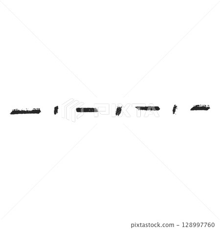 Black chalk dashed line with dots, vector important underlined, handwriting pencil or crayon stroke emphasis highlight Black chalk dashed line with dots, vector important underlined, handwriting pencil or crayon stroke emphasis highlight 128997760