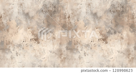 Beige grunge dirty wall texture seamless background 128998623