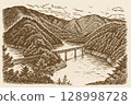 有橋的風景 128998728