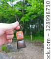 蓼科山頂鐘 綠色背景紀念品 128998730