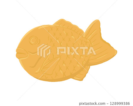 Taiyaki 插圖向量 128999386