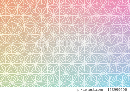 Pastel gradient geometric pattern background 128999606