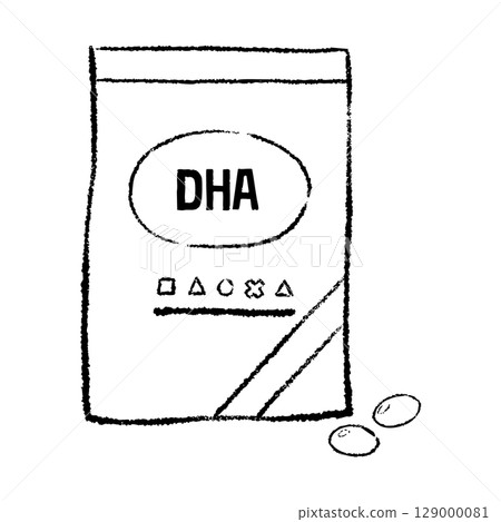 DHA supplement in a bag 129000081