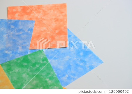 Colorful Chiyogami - Colorful origami 129000402