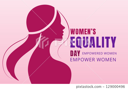 modern women equality day empowerment illustration modern women equality day empowerment illustration 129000496