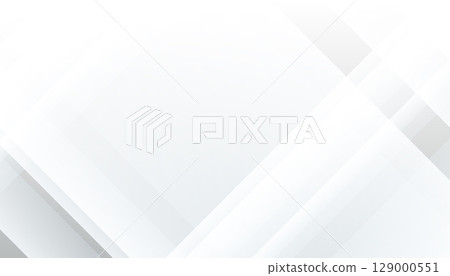 Abstract futuristic white soft line and shiny light background with copy space. Vector illustration 129000551