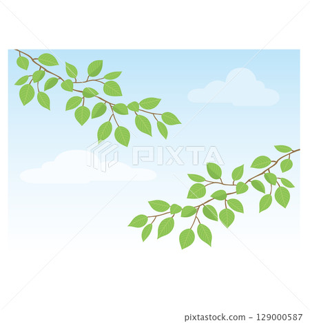 Fresh green scenery 129000587