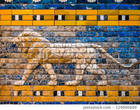 Relief of the Ishtar Gate, Pergamon Museum, Berlin, Germany 129000889