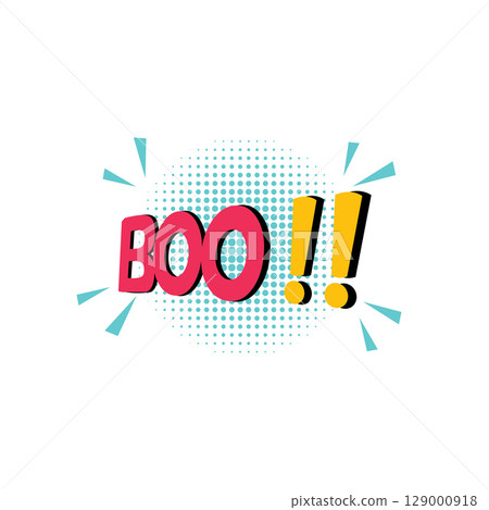 Boo exclamation point 129000918