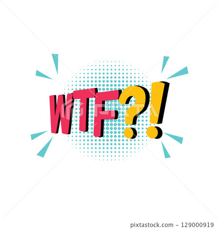 Wtf text comicstyle 129000919