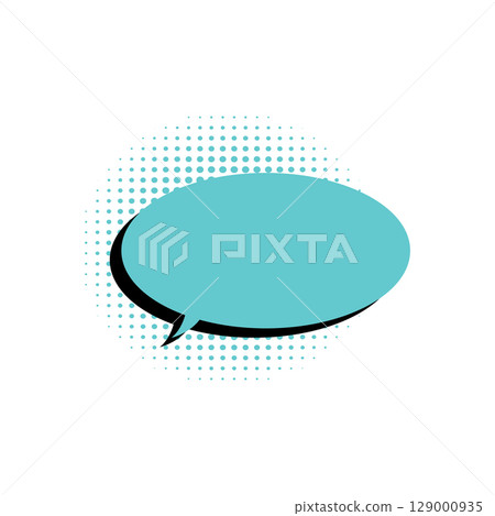 Comic speech bubble 129000935