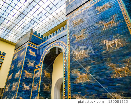 Ishtar Gate, Pergamon Museum, Berlin, Germany 129001323