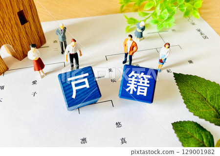 Family register and family tree 129001982