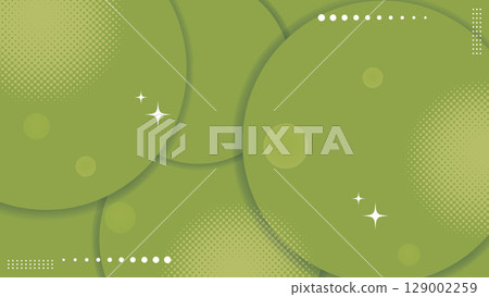 Modern abstract lime green circles halftone background. Modern abstract lime green circles halftone background. 129002259