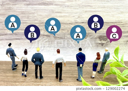 People who vote for a particular party or person 129002274