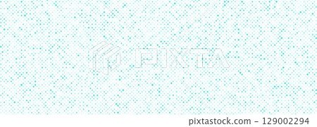 Medical healthcare seamless background. Green blue cross hospital pattern. Repeating plus symbol wallpaper. Tech backdrop for presentation, banner, poster, booklet, brochure, leaflet. Vector 129002294