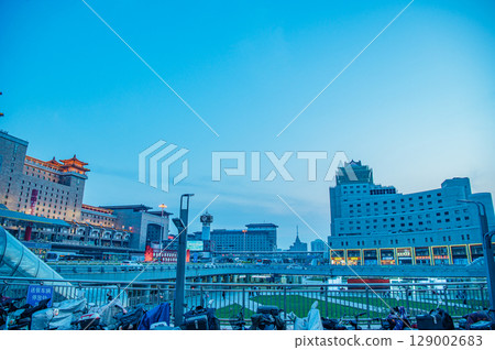 Beijing cityscape, China 129002683
