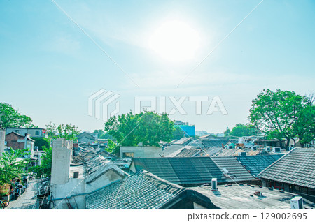 Beijing cityscape, China 129002695