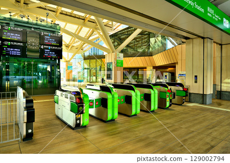 新山手線站高輪Gateway站檢票口 新山手線站高輪Gateway站檢票口 129002794