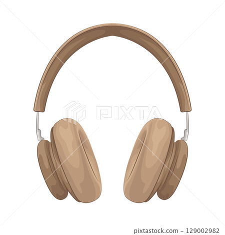 Illustration of Headphone 129002982