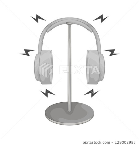 Illustration of Headphone Illustration of Headphone 129002985