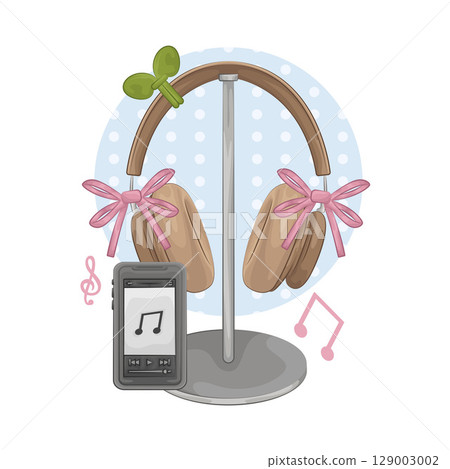 Illustration of Headphone 129003002