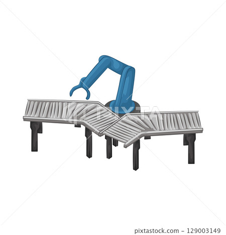 Illustration of Conveyor Illustration of Conveyor 129003149