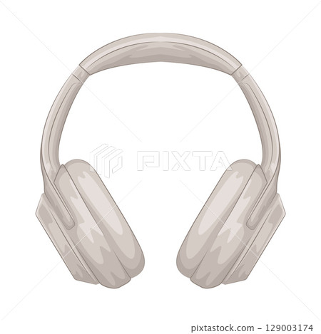 Illustration of Headphone  129003174