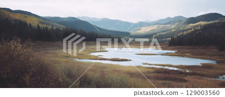 A backdrop that evokes the majesty of nature 129003560