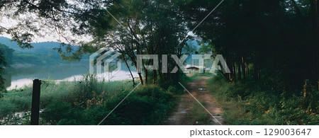 A backdrop that evokes the majesty of nature 129003647