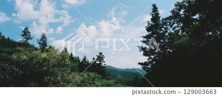 展現自然雄偉壯麗的背景 129003663