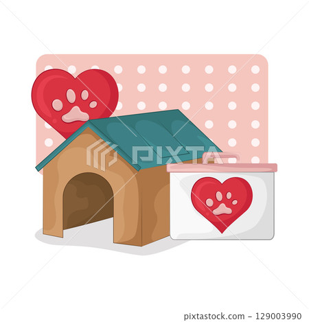 Illustration of Pet House 129003990