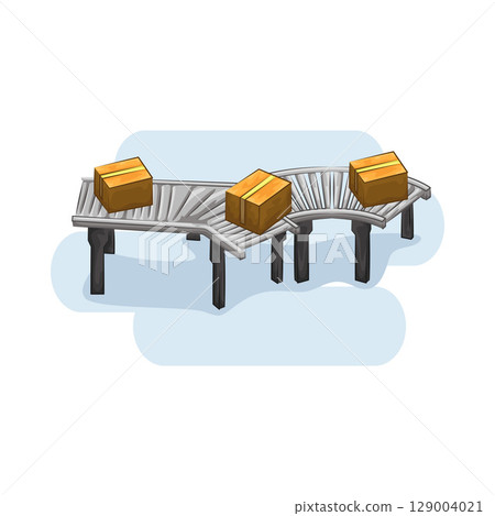 Illustration of Conveyor  129004021
