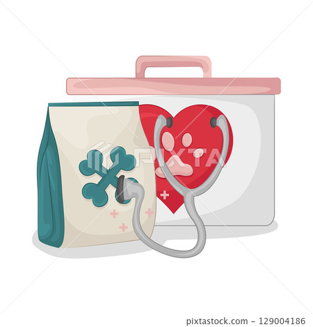 Illustration of Pet Care  129004186