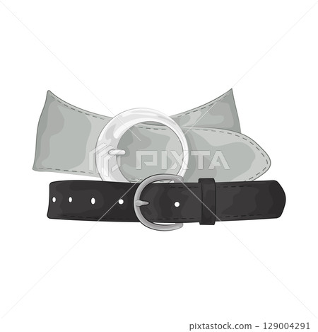 Illustration of Women Belt  129004291