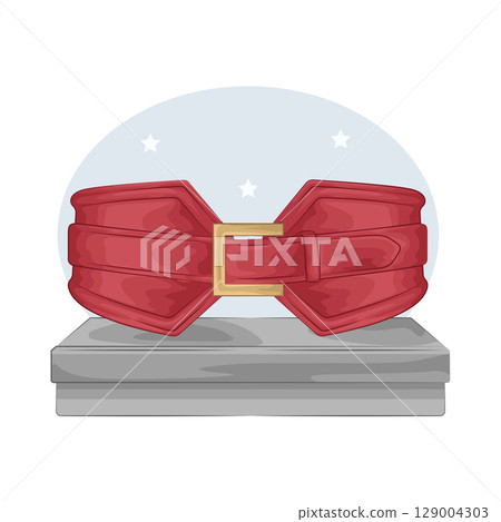 Illustration of Women Belt Illustration of Women Belt 129004303