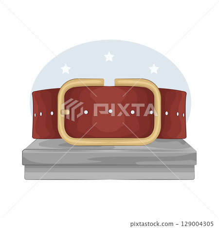 Illustration of Women Belt Illustration of Women Belt 129004305
