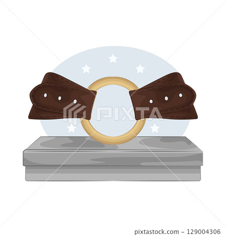 Illustration of Women Belt Illustration of Women Belt 129004306