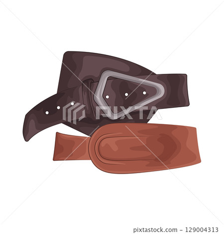 Illustration of Women Belt Illustration of Women Belt 129004313