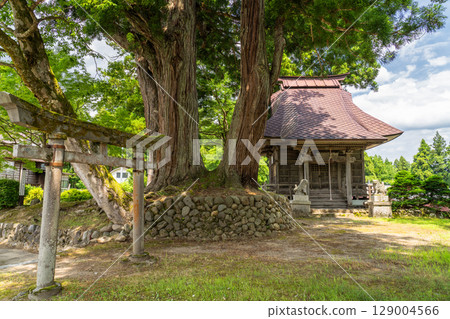 Oginoshima Matsuo Shrine, an original Japanese landscape in Niigata Prefecture 129004566