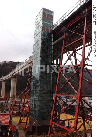 Sanin Main Line Amarube Bridge "Sky Station" Crystal Tower 129004744