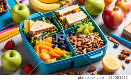 A healthy fresh vegetarian salad with vegetables, tomato, and cheese on a white plate is a delicious meal A healthy fresh vegetarian salad with vegetables, tomato, and cheese on a white plate is a delicious meal 129005312