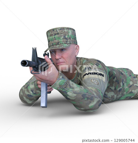 一名士兵 一名士兵 129005744