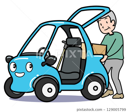 老年人單座車-卸貨 129005799