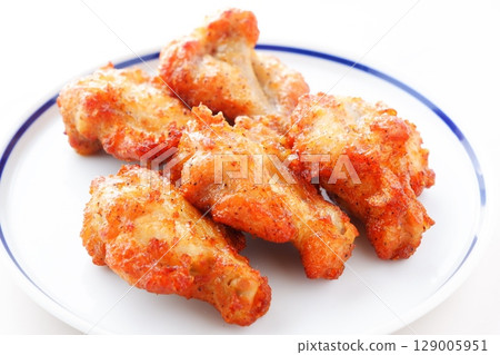 Grilled Chicken - Juicy grilled chicken wings on the bone Grilled Chicken - Juicy grilled chicken wings on the bone 129005951