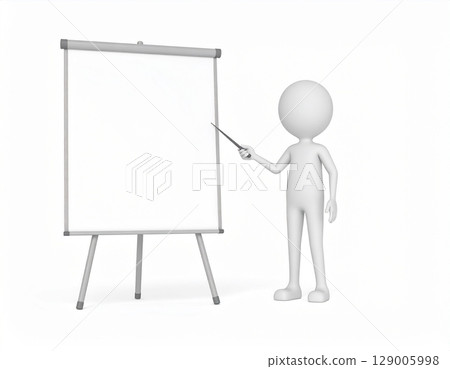 3D person presentation generation AI 3D person presentation generation AI 129005998