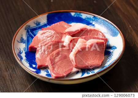 Wagyu beef heart 129006073
